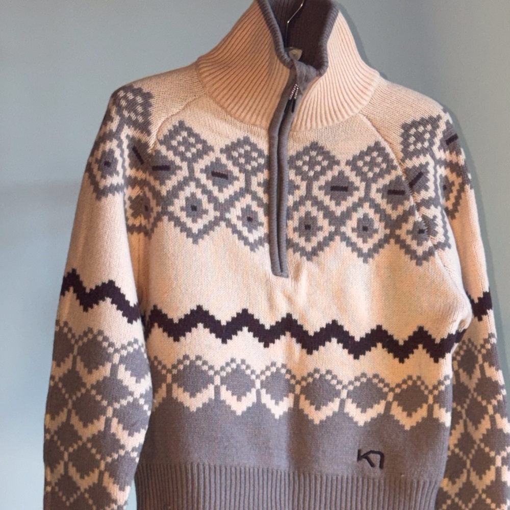 Kari Traa Textured Knit Sweater apres ski